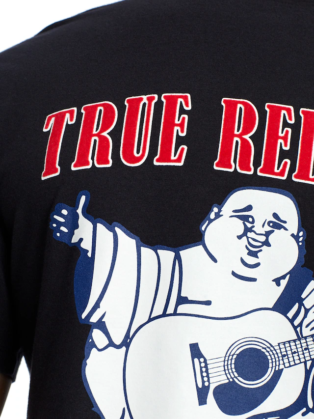 True Religion Rundhalsshirt »BUDDHA CREW TEE« Baumwolle, regular fit