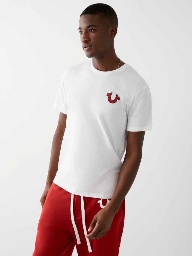 True Religion Rundhalsshirt »BUDDHA CREW TEE« Baumwolle, regular fit