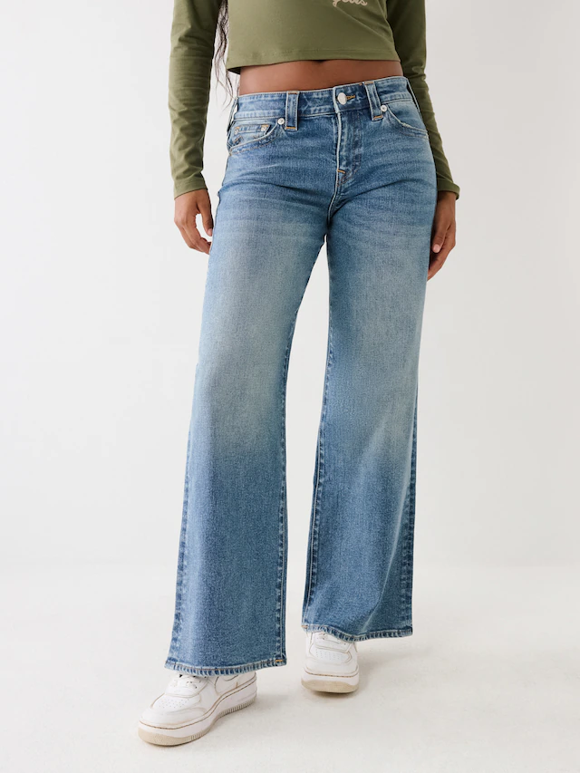 True Religion Loose-fit-Jeans »BOBBI BAGGY JEAN« Baumwollmischung, loose fit, regular waist