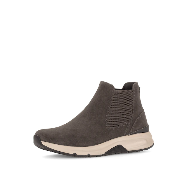 Gabor Chelseaboots Keilabsatz, High Top-Sneaker mit Stretcheinsatz an der Außenseite