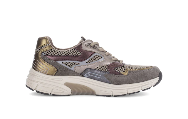 Gabor Keilsneaker Schnürer, Halbschuh, Freizeitschuh im modischen Materialmix