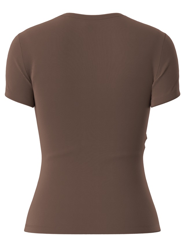 pieces Kurzarmshirt »PCLULA SS TEE JRS NOOS« Materialmix