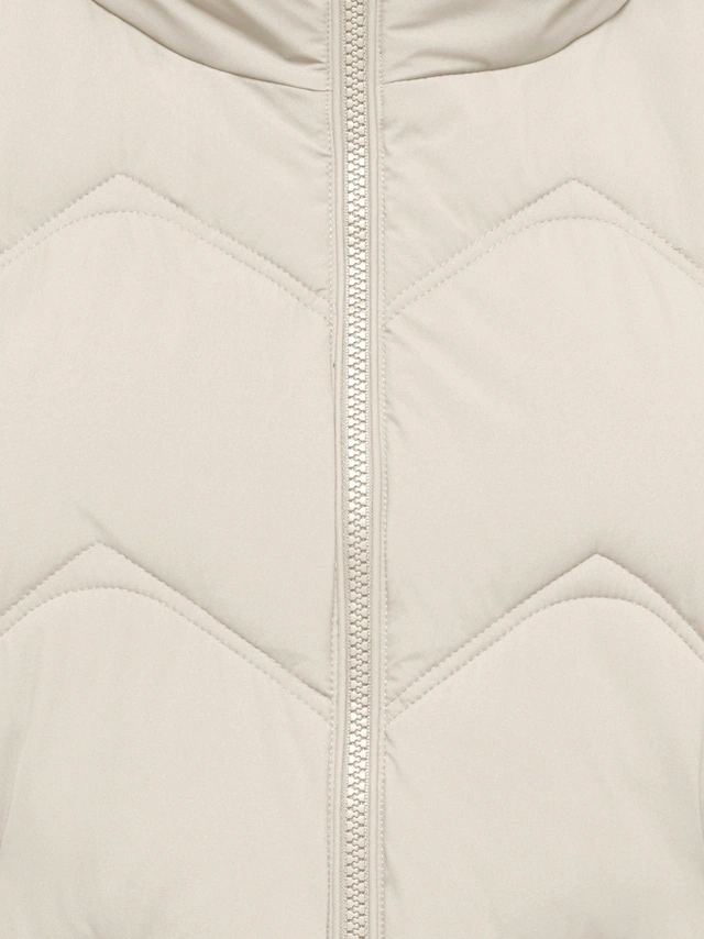 JDY Steppweste »JDYPOWER SHORT WAISTCOAT OTW HAB« Kunstfaser