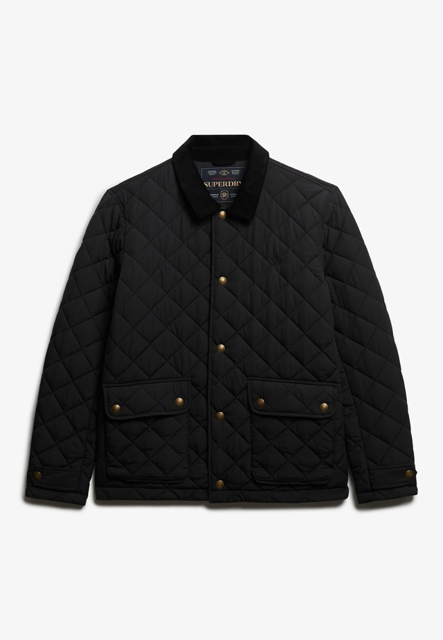 Superdry Steppjacke »QUILTED ESTATE COACH JACKET« Kunstfaser, regular fit