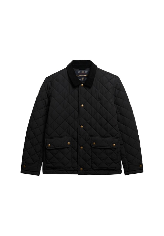 Superdry Steppjacke »QUILTED ESTATE COACH JACKET« Kunstfaser, regular fit
