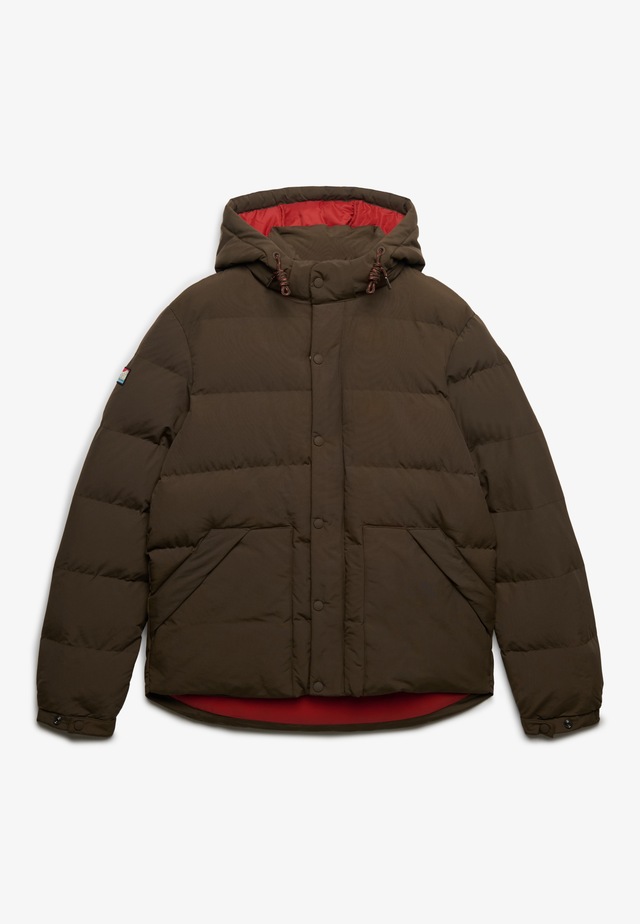 Superdry Steppjacke »OUTDOOR EVEREST PUFFER JKT« mit Kapuze Kunstfaser, relaxed fit