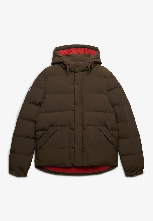 Superdry Steppjacke »OUTDOOR EVEREST PUFFER JKT« mit Kapuze Kunstfaser, relaxed fit