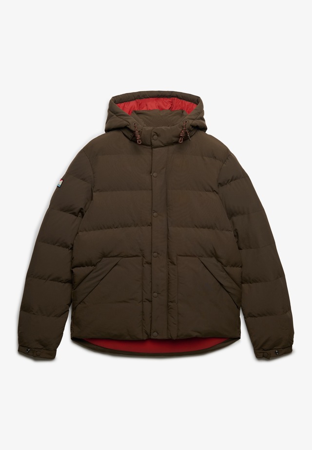 Superdry Steppjacke »OUTDOOR EVEREST PUFFER JKT« mit Kapuze Kunstfaser, relaxed fit