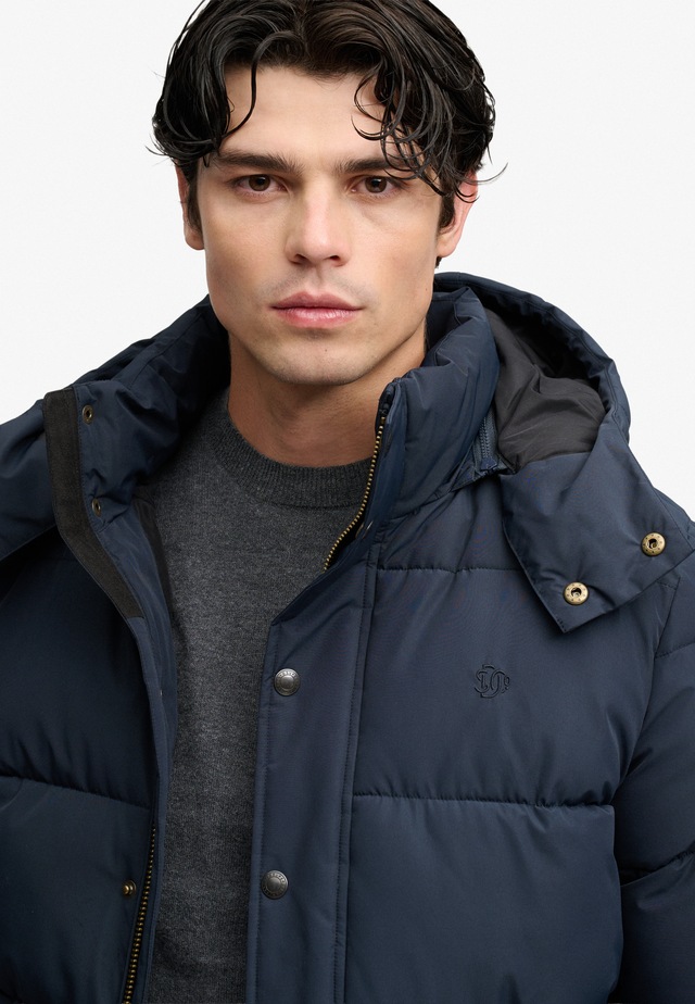 Superdry Steppjacke »PREMIUM HOOD PUFFER JKT« mit Kapuze Kunstfaser, relaxed fit