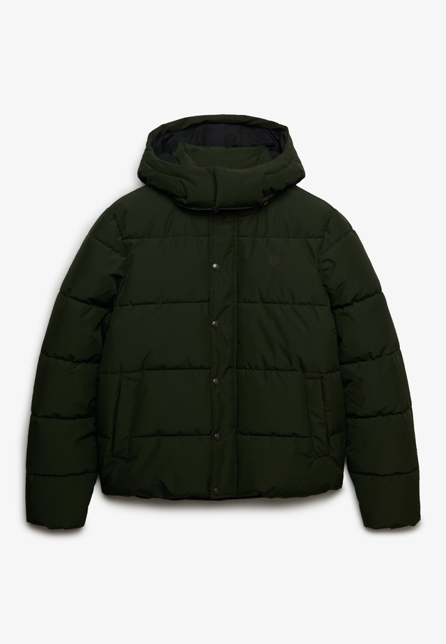 Superdry Steppjacke »PREMIUM HOOD PUFFER JKT« mit Kapuze Kunstfaser, relaxed fit