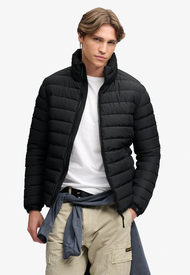 Superdry Steppjacke »FUJI MIDWEIGHT PADDED JKT« Kunstfaser, slim fit