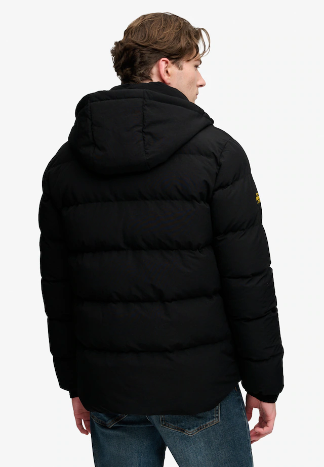 Superdry Steppjacke »CLASSIC EVEREST PUFFER JKT« mit Kapuze Kunstfaser, relaxed fit