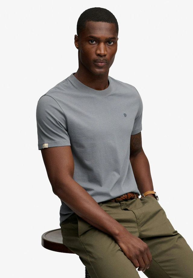 Superdry Rundhalsshirt »ESSENTIAL SDCO LOGO EMB TEE« Baumwolle, regular fit