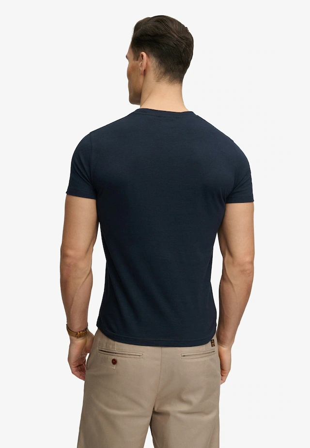 Superdry Rundhalsshirt »ESSENTIAL SDCO LOGO EMB TEE« Baumwolle, regular fit