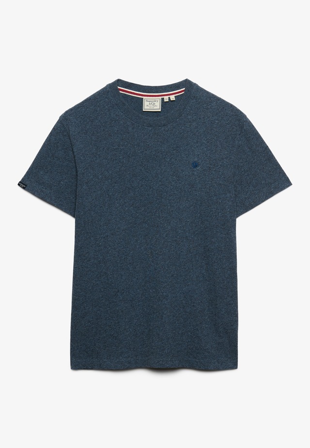 Superdry Rundhalsshirt »ESSENTIAL SDCO LOGO EMB TEE« Baumwolle, regular fit