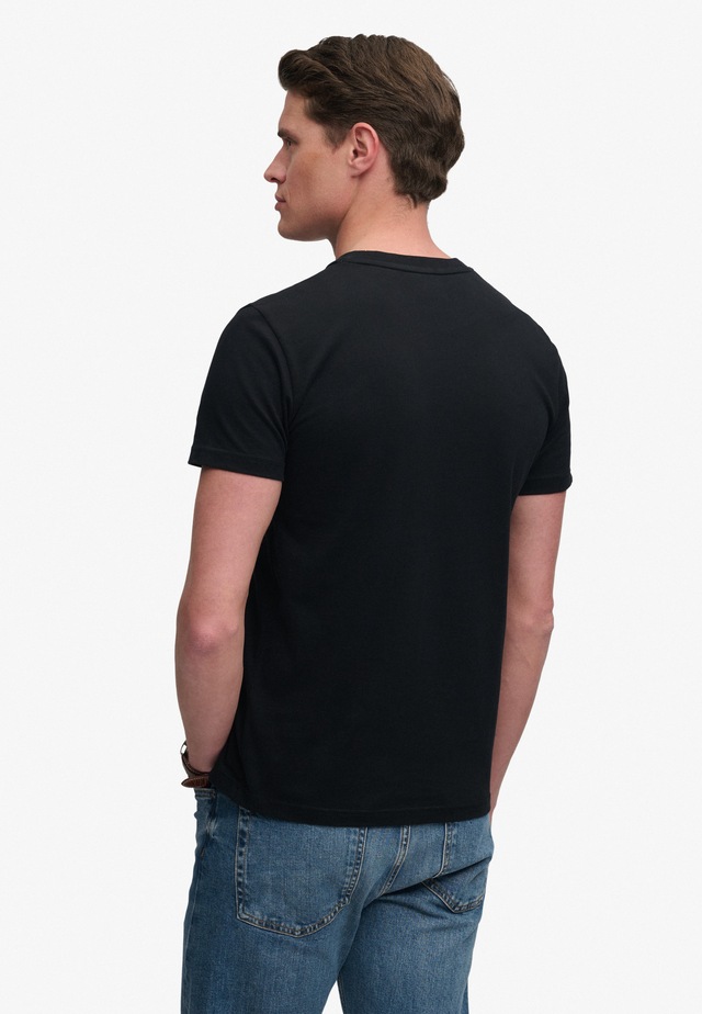Superdry Rundhalsshirt »ESSENTIAL SDCO LOGO EMB TEE« Baumwolle, regular fit