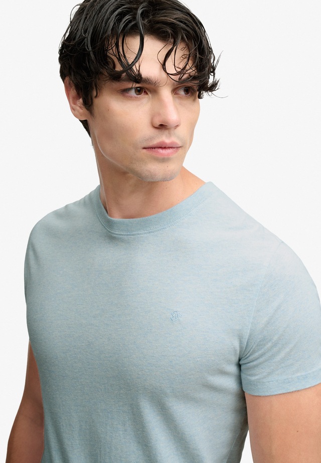 Superdry Rundhalsshirt »ESSENTIAL SDCO LOGO EMB TEE« Baumwolle, regular fit