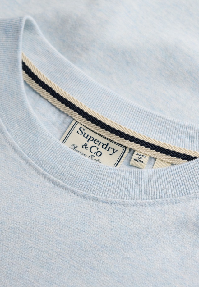 Superdry Rundhalsshirt »ESSENTIAL SDCO LOGO EMB TEE« Baumwolle, regular fit