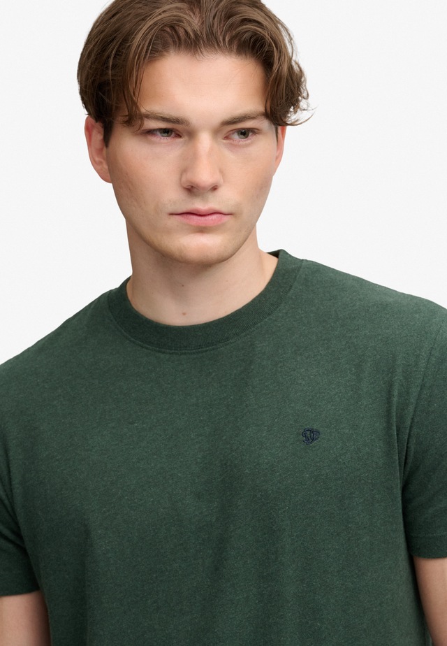 Superdry Rundhalsshirt »ESSENTIAL SDCO LOGO EMB TEE« Baumwolle, regular fit