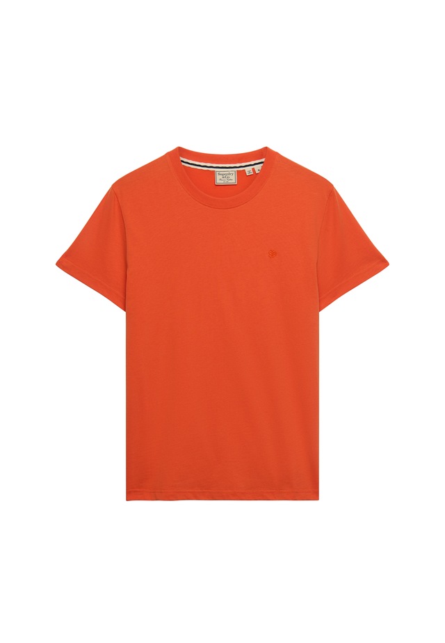 Superdry Rundhalsshirt »ESSENTIAL SDCO LOGO EMB TEE« Baumwolle, regular fit