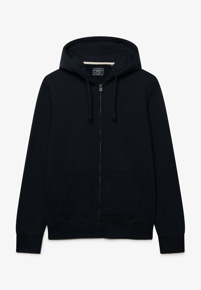 Superdry Kapuzensweatjacke »ESSENTIAL SDCO LOGO ZIPHOOD« Baumwollmischung, regular fit
