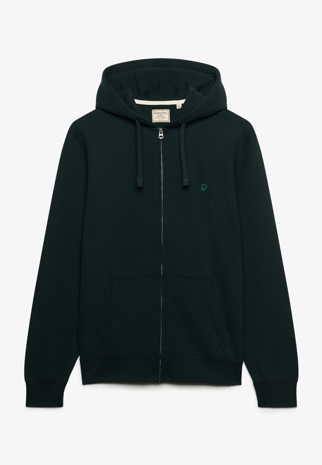 Superdry Kapuzensweatjacke »ESSENTIAL SDCO LOGO ZIPHOOD« Baumwollmischung, regular fit