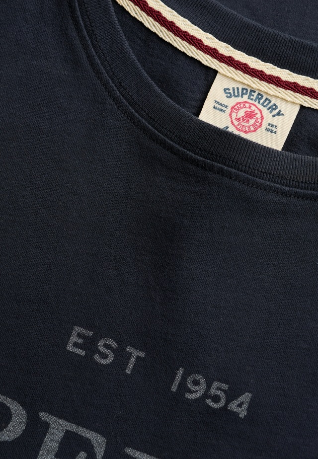 Superdry Print-Shirt »LUXE CASUAL CLASSIC TEE« Baumwolle, slim fit