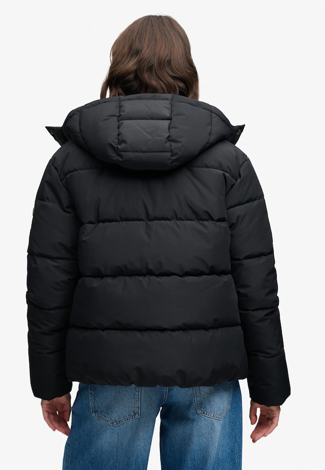Superdry Steppjacke »PREMIUM HOOD PUFFER JKT« mit Kapuze Kunstfaser, relaxed fit