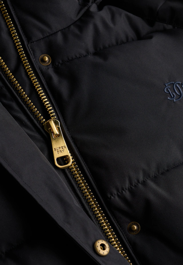 Superdry Steppjacke »PREMIUM HOOD PUFFER JKT« mit Kapuze Kunstfaser, relaxed fit