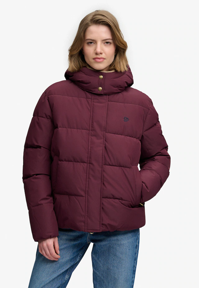 Superdry Steppjacke »PREMIUM HOOD PUFFER JKT« mit Kapuze Kunstfaser, relaxed fit