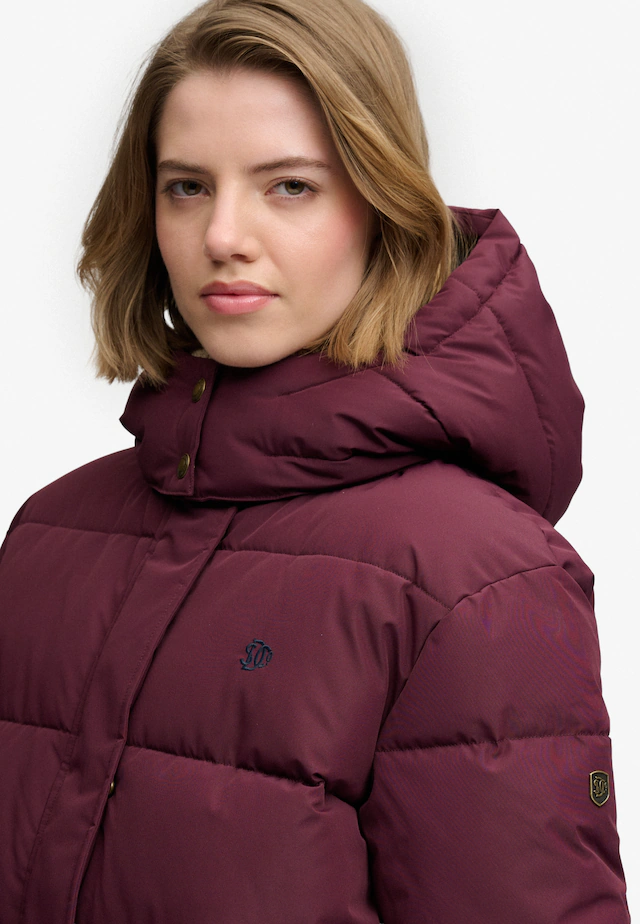 Superdry Steppjacke »PREMIUM HOOD PUFFER JKT« mit Kapuze Kunstfaser, relaxed fit