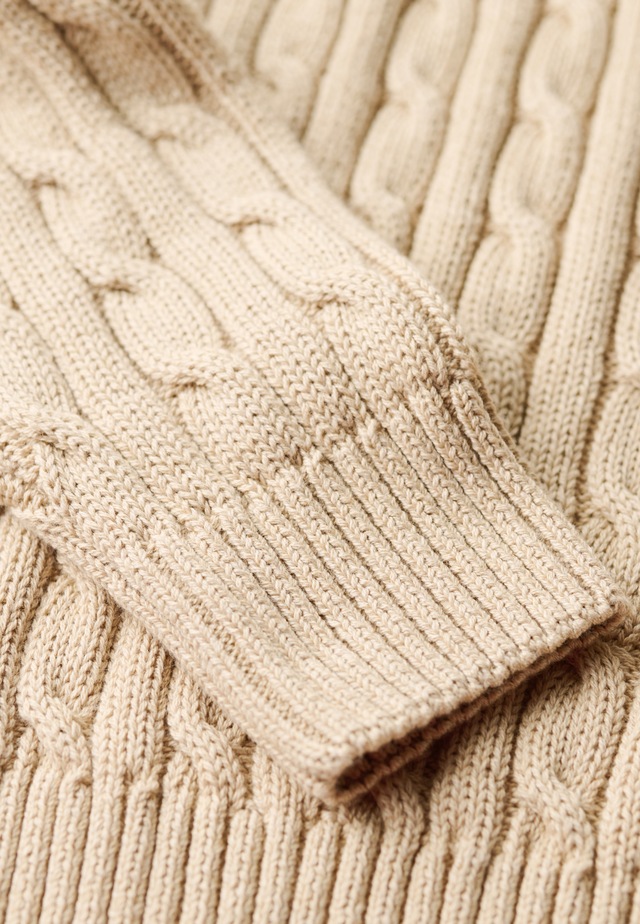 Superdry Rollkragenpullover »SLOUCHY CABLE ROLL NECK« Baumwolle, loose fit