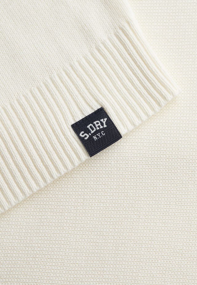 Superdry Strickjacke »ESSENTIAL SLOUCHY CREW CARDI« Baumwollmischung