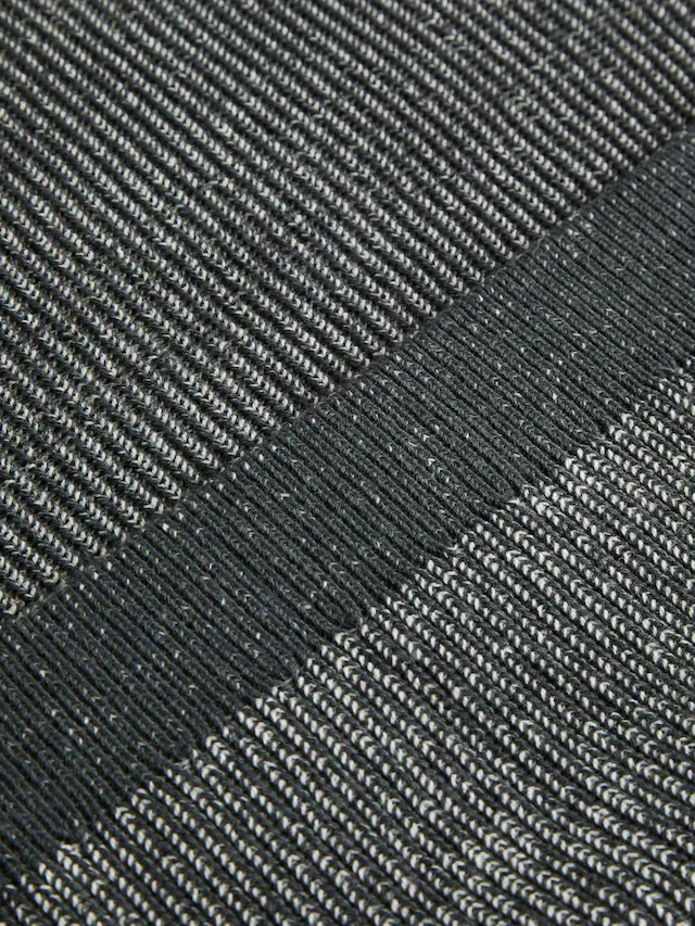 Jack & Jones Rundhalspullover »JJCLEVELAND KNIT CREW NECK« Materialmix, normal geschnitten
