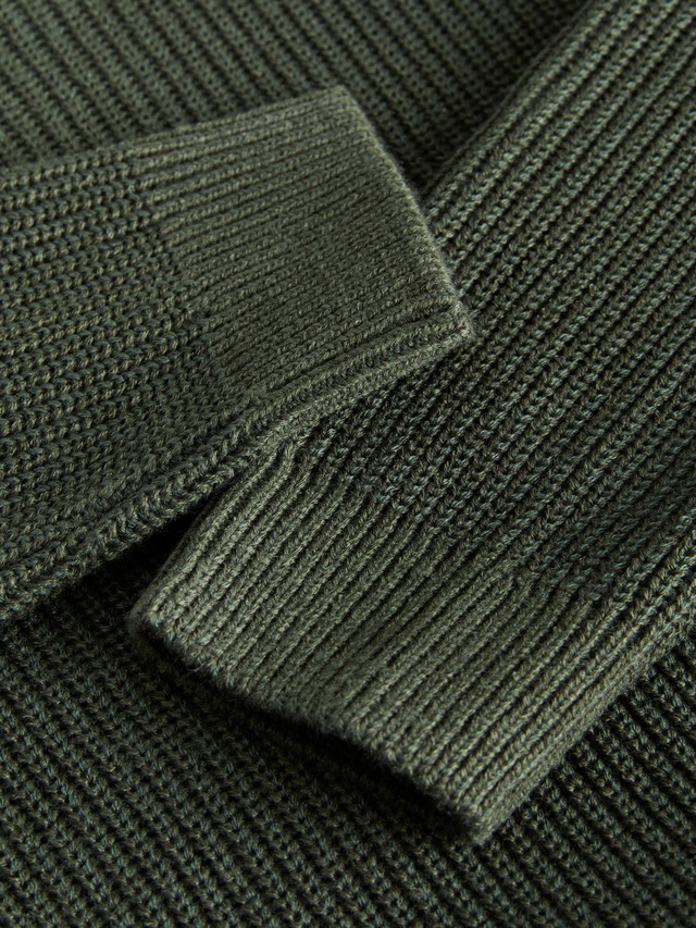 Jack & Jones Rundhalspullover »JJCLEVELAND KNIT CREW NECK« Materialmix, normal geschnitten