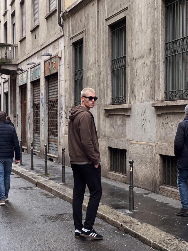 Jack & Jones Schlupfhose »JPSTKANE WILLIAM JOGGER NOOS« Materialmix, locker geschnitten