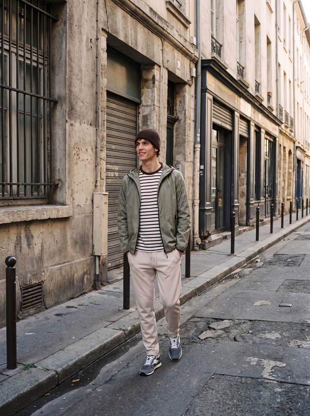 Jack & Jones Schlupfhose »JPSTKANE WILLIAM JOGGER NOOS« Materialmix, locker geschnitten