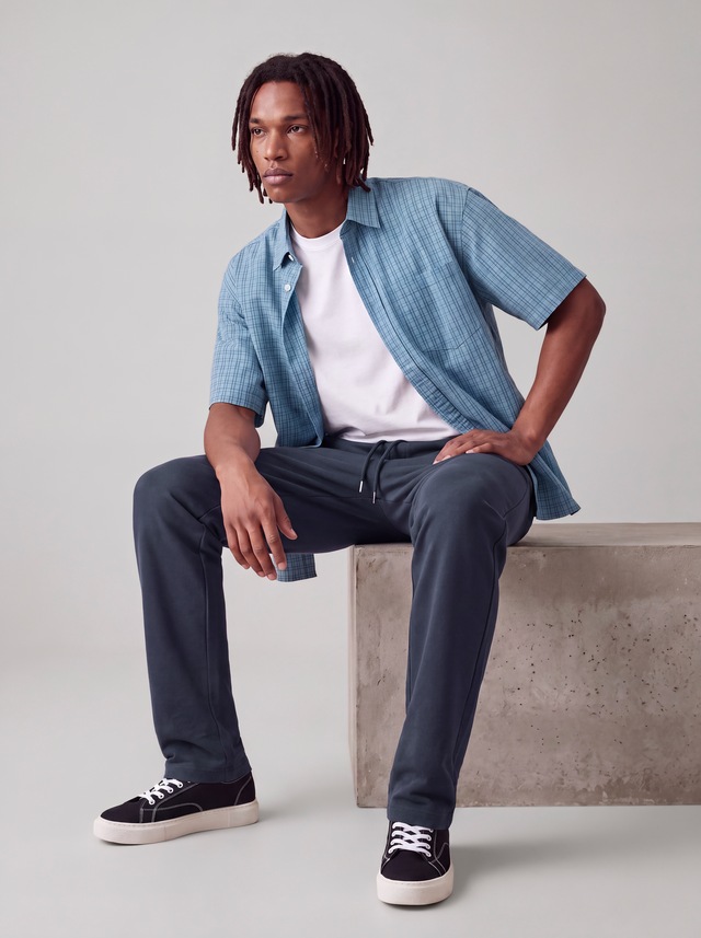 Jack & Jones Schlupfhose »JPSTKANE WILLIAM JOGGER NOOS« Materialmix, locker geschnitten