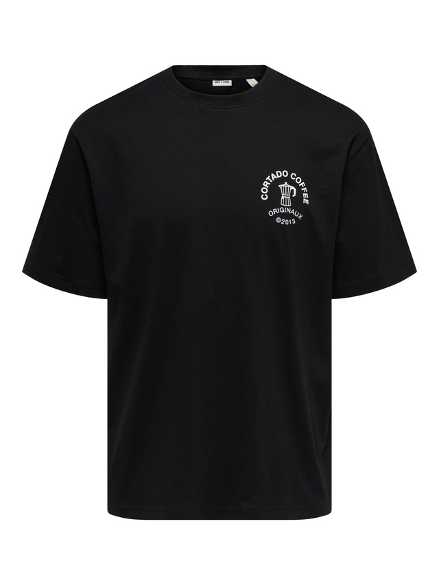 ONLY & SONS T-Shirt »ONSNATHAN RLX SS TEE NOOS« Baumwolle, relaxed fit