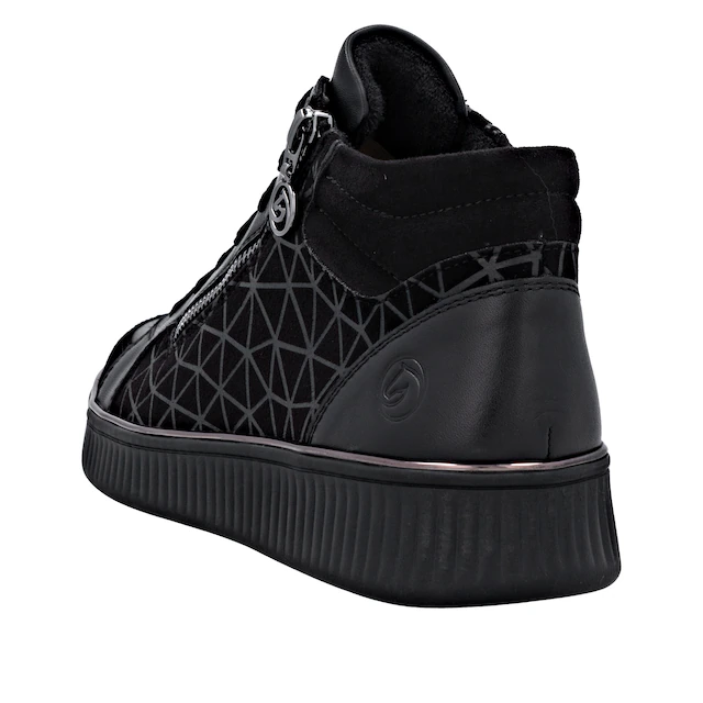 Remonte Sneakerboots Schnürboots, Stiefelette mit seitlichem Reißverschluss