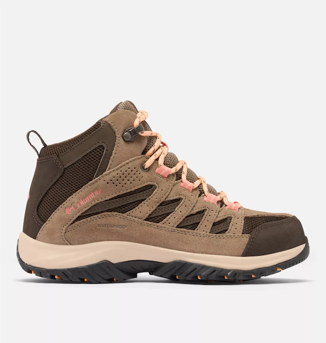 Columbia Wanderschuh »CRESTWOOD™ MID WATERPROOF« knöchelhohe Form, wasserdichte Ausführung, profilierte Gummilaufsohle