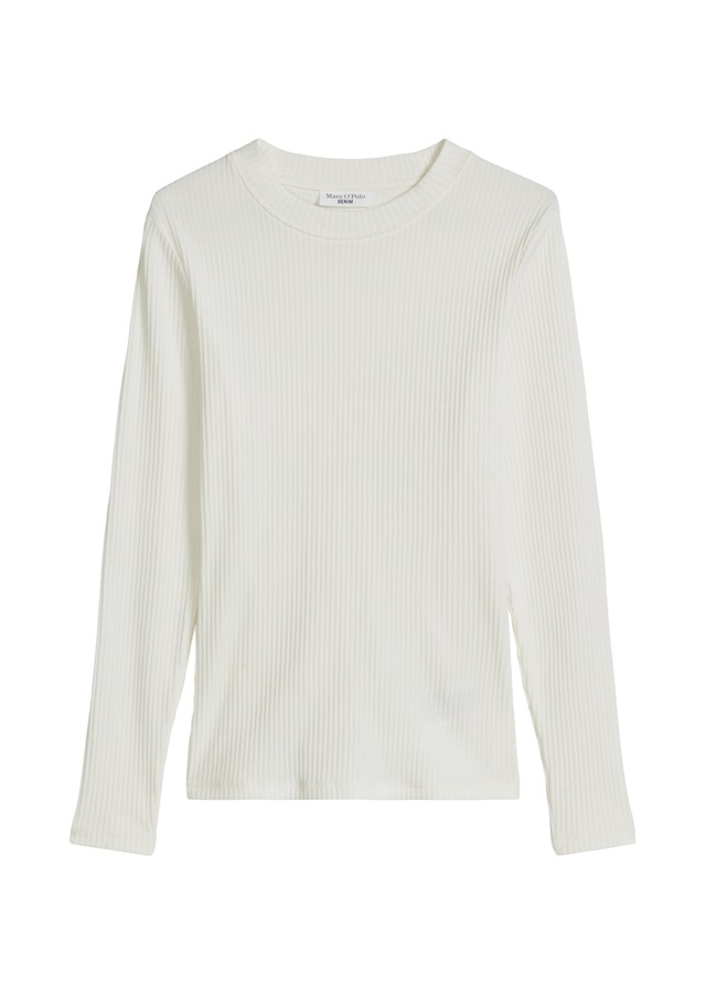Marc O'Polo DENIM Langarmshirt »aus Rippjersey«