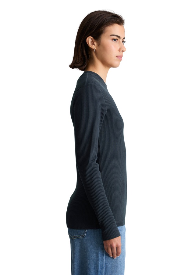 Marc O'Polo DENIM Langarmshirt »aus Rippjersey«