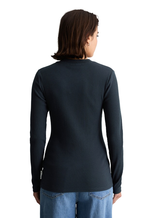 Marc O'Polo DENIM Langarmshirt »aus Rippjersey«