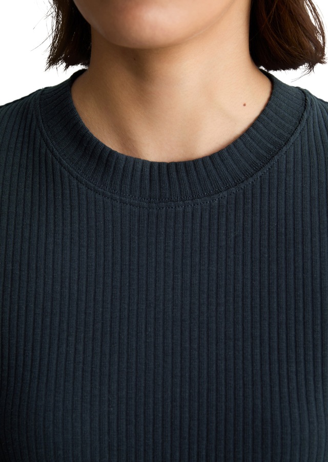 Marc O'Polo DENIM Langarmshirt »aus Rippjersey«