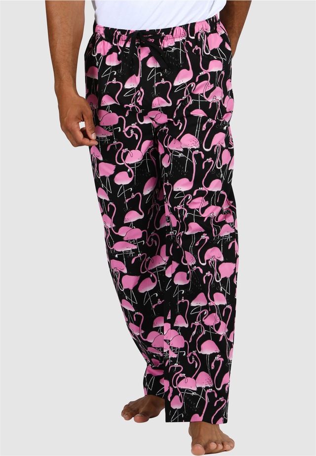 Lousy Livin Schlafhose »Greater Flamingos« mit buntem Allover-Print