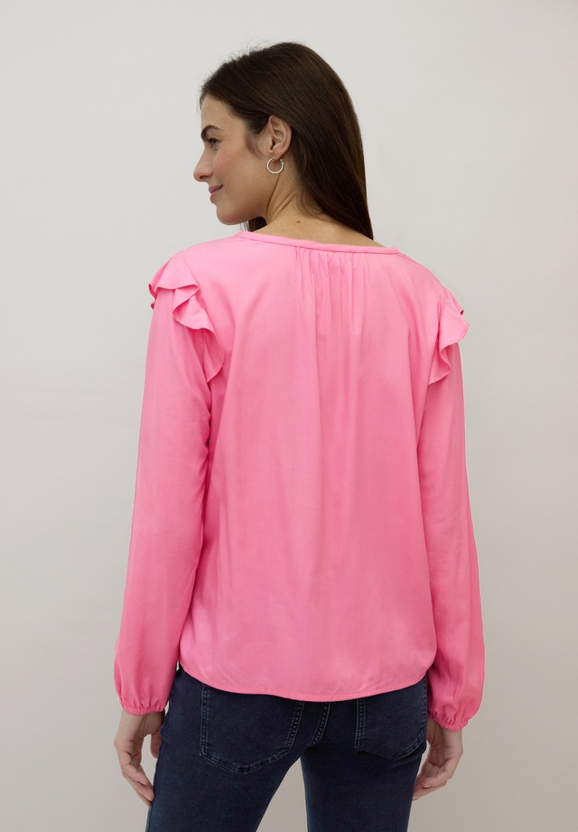 STREET ONE STUDIO Langarmbluse aus softer Viskose