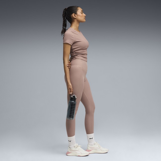PUMA Trainingsshirt »CLOUDSPUN Slim Geripptes Trainings-T-Shirt Damen«