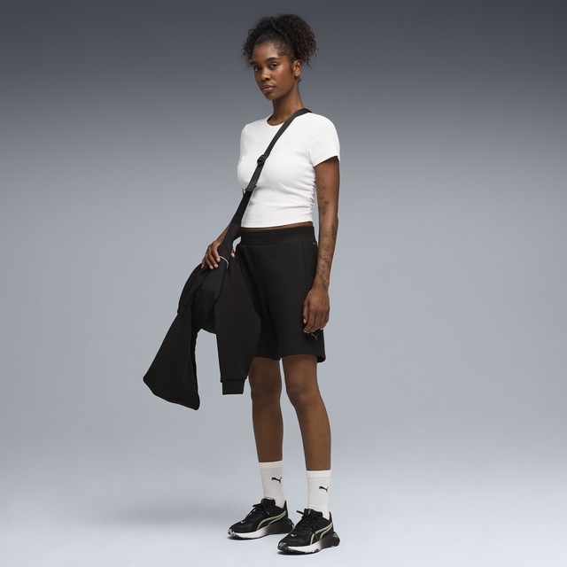 PUMA Trainingsshirt »CLOUDSPUN Slim Geripptes Trainings-T-Shirt Damen«