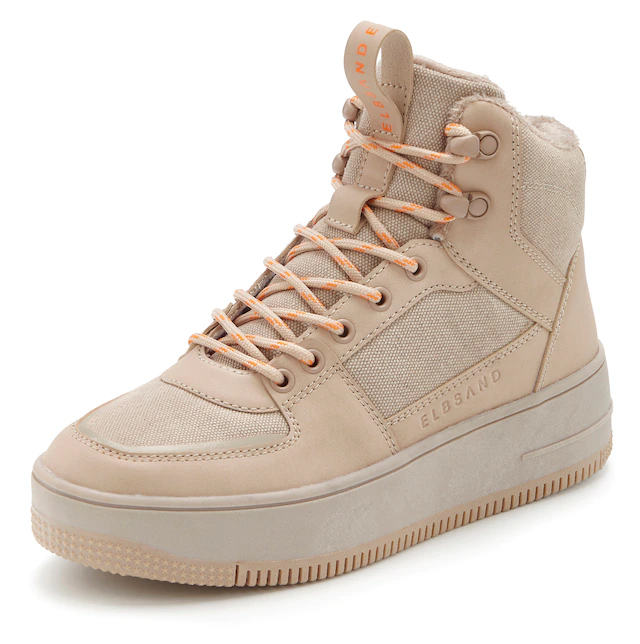Elbsand Sneaker »Freizeitschuh, Halbschuh, High Top Sneaker, Turnschuh, Schnürschuh« NEU mit wärmendem Futter und wasserabweisender Comfortex-Klimamembran